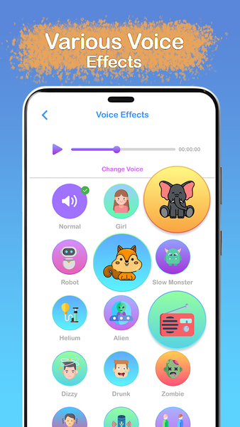 All Voice Changer App - Image screenshot of android app