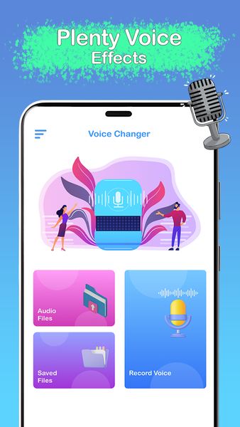 All Voice Changer App - عکس برنامه موبایلی اندروید