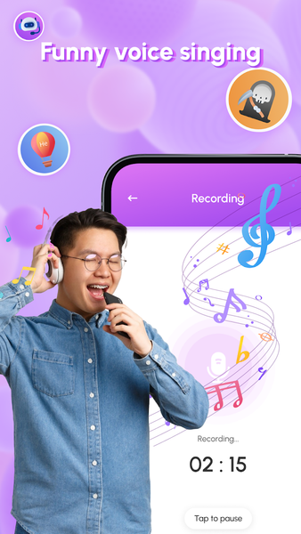 Sound Effects - Voice Changer - Image screenshot of android app