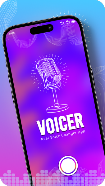 Voicer Real Voice Changer App - Image screenshot of android app