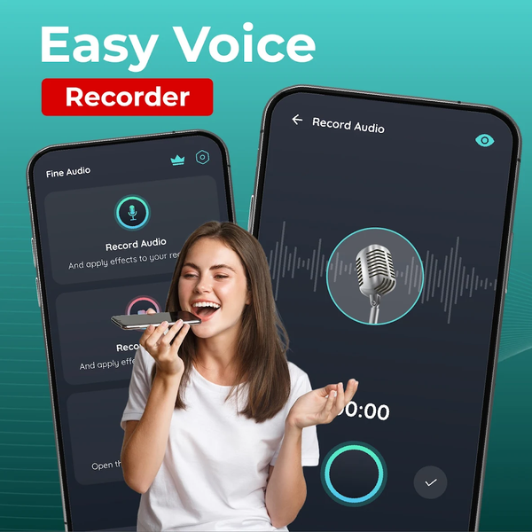 Voice Effect & Audios Recorder - عکس برنامه موبایلی اندروید