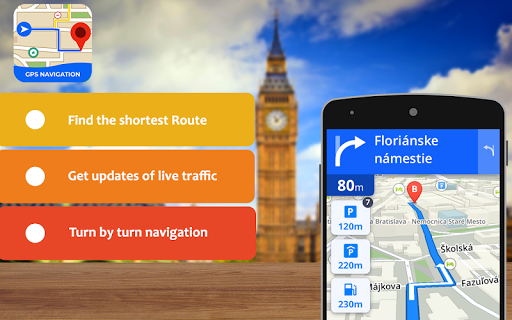 Voice Gps Navigation & Map - عکس برنامه موبایلی اندروید