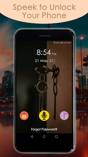 Voice Screen lock Pattern and Pin Lock - عکس برنامه موبایلی اندروید