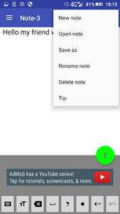 Voice Notebook speech to text - عکس برنامه موبایلی اندروید
