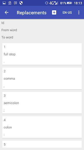 Voice Notebook speech to text - Image screenshot of android app