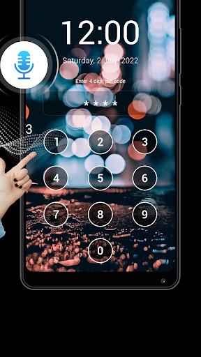 Smart Voice Screen Lock - عکس برنامه موبایلی اندروید