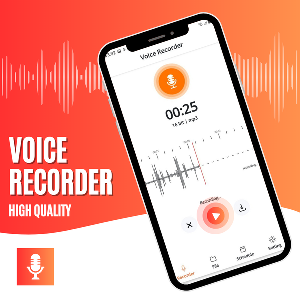 Voice Recorder Pro & Memos - عکس برنامه موبایلی اندروید