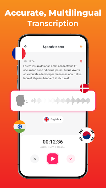 Voice Recorder: Voice Notes - عکس برنامه موبایلی اندروید