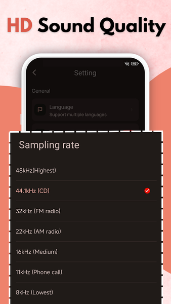 Voice Recorder : Voice Memos - Image screenshot of android app