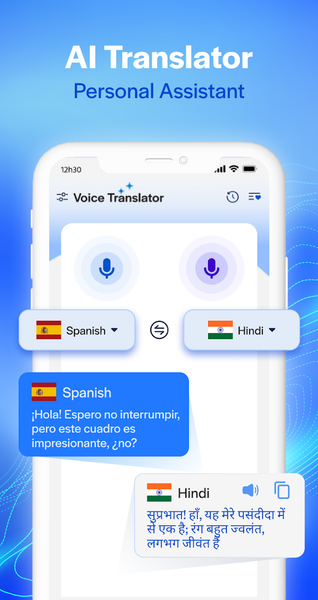 Lang Translator: Voice, Photo - عکس برنامه موبایلی اندروید