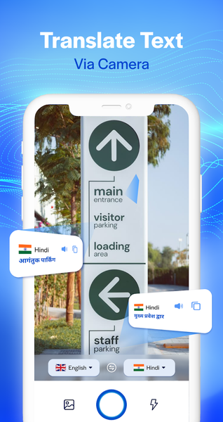 Lang Translator: Voice, Photo - عکس برنامه موبایلی اندروید