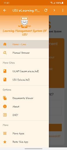 Lms - Learning Management UIU - Image screenshot of android app