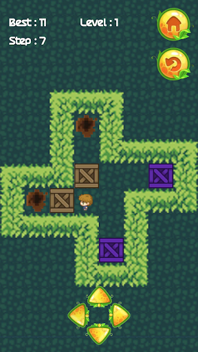 Wood Block : Push Block Puzzle - Gameplay image of android game