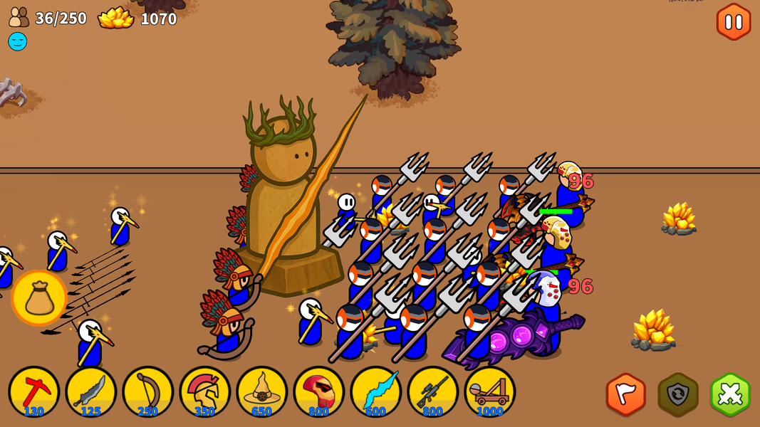 Stick Warriors: Dark Age - عکس بازی موبایلی اندروید