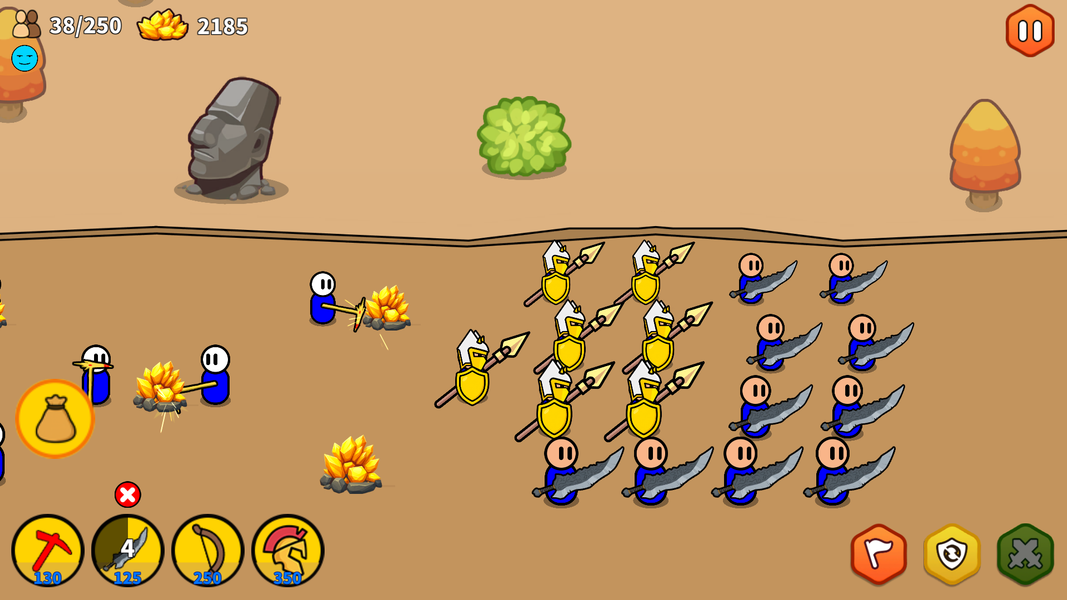 Stick Warriors: Dark Age - عکس بازی موبایلی اندروید