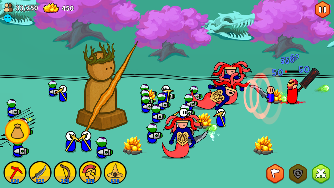 Stick Warriors: Dark Age - عکس بازی موبایلی اندروید