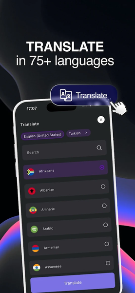 Speech to Text: Transcribe STT - عکس برنامه موبایلی اندروید