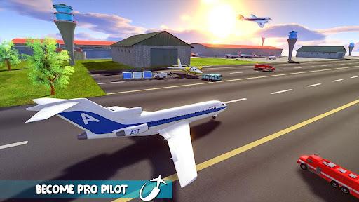 SkyDrift: 3D Airplane Game - Gameplay image of android game