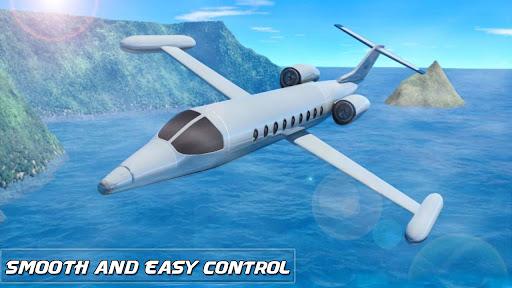 SkyDrift: 3D Airplane Game - Gameplay image of android game