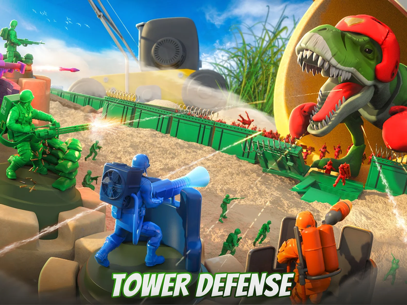 Army Men Warfare - عکس برنامه موبایلی اندروید