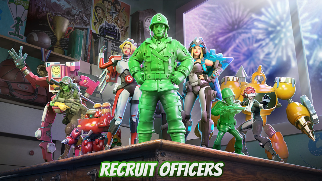 Army Men Warfare - عکس برنامه موبایلی اندروید