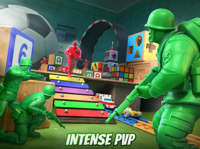 Army Men Warfare - عکس برنامه موبایلی اندروید