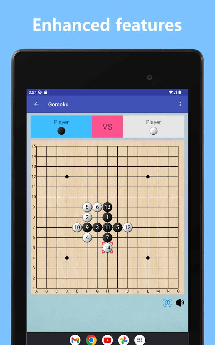 بازی Gomoku 2 player Tic Tac Toe دانلود بازار