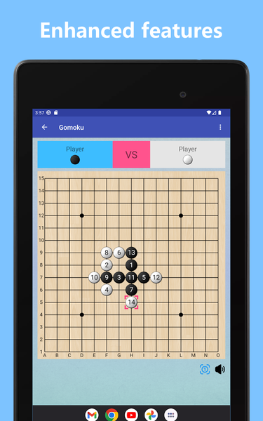 Gomoku - ۲ player Tic Tac Toe - عکس بازی موبایلی اندروید