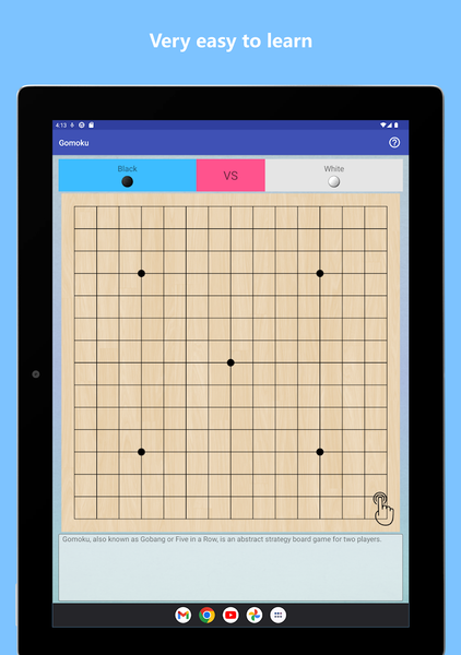 Gomoku - ۲ player Tic Tac Toe - عکس بازی موبایلی اندروید