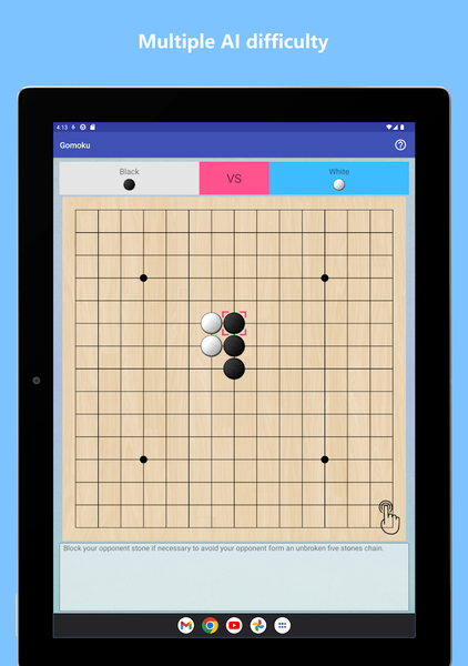 Gomoku - ۲ player Tic Tac Toe - عکس بازی موبایلی اندروید