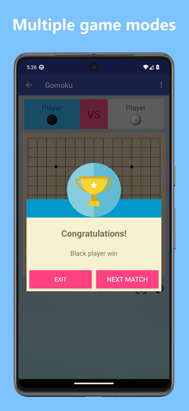 Gomoku - ۲ player Tic Tac Toe - عکس بازی موبایلی اندروید