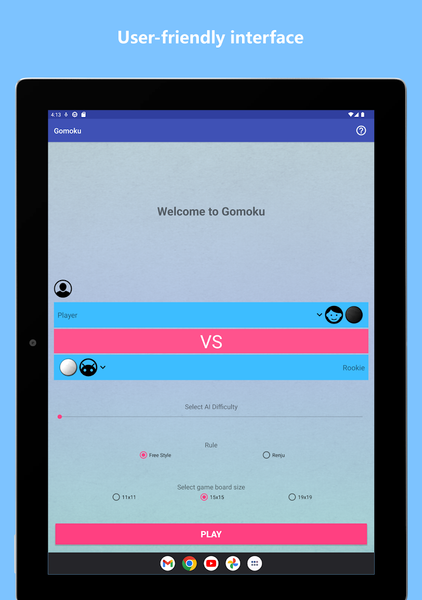 Gomoku - ۲ player Tic Tac Toe - عکس بازی موبایلی اندروید