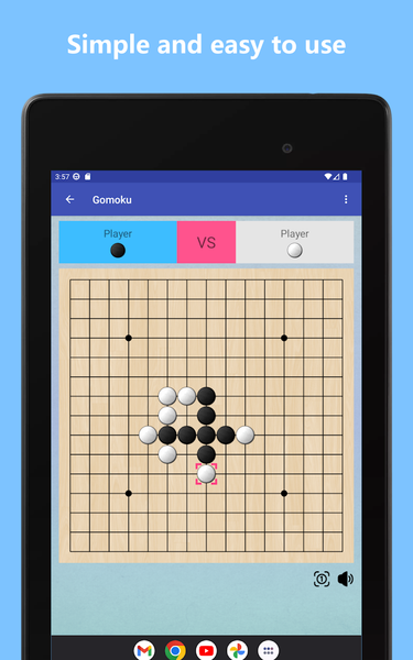Gomoku - ۲ player Tic Tac Toe - عکس بازی موبایلی اندروید
