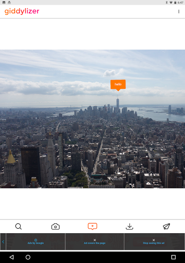 Giddylizer - Image screenshot of android app