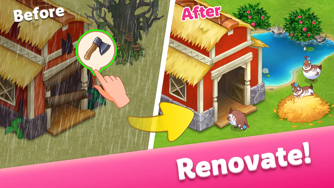 Taonga Island Adventure: Farm - Image screenshot of android app