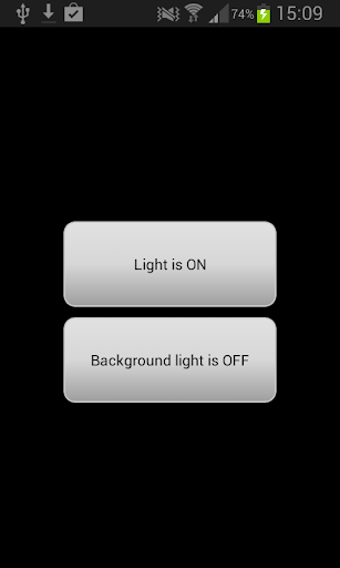 Simple torch - Image screenshot of android app