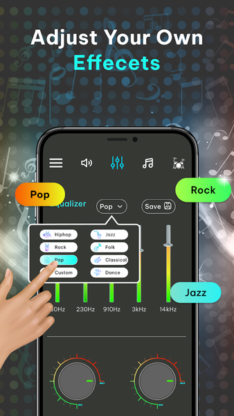 MaxBoost Volume: Bass EQ 200% - Image screenshot of android app