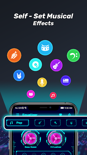 Bass Volume Booster-Equalizer - Image screenshot of android app