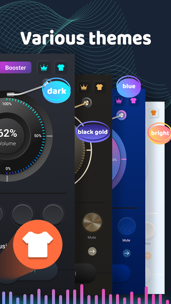 Volume Booster Equalizer ۲۰۲۴ - عکس برنامه موبایلی اندروید