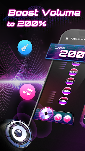 Volume Booster - Sound Booster - عکس برنامه موبایلی اندروید