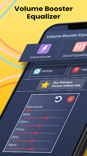 Volume Booster Equalizer - Image screenshot of android app