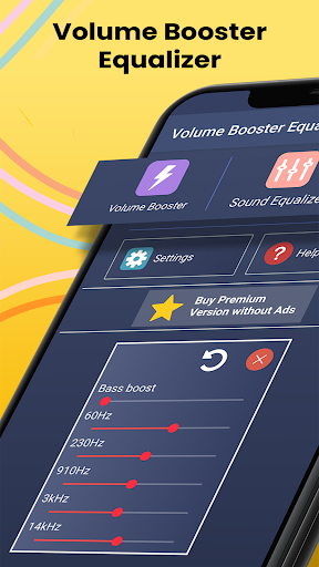 Volume Booster Equalizer - عکس برنامه موبایلی اندروید
