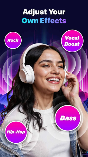 Volume Booster - Bass Booster - عکس برنامه موبایلی اندروید