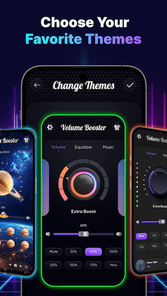 Volume Booster - Bass Booster - عکس برنامه موبایلی اندروید