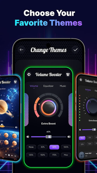 Volume Booster - Bass Booster - عکس برنامه موبایلی اندروید