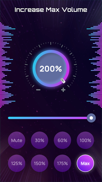 Volume Booster and Amplifier - Image screenshot of android app