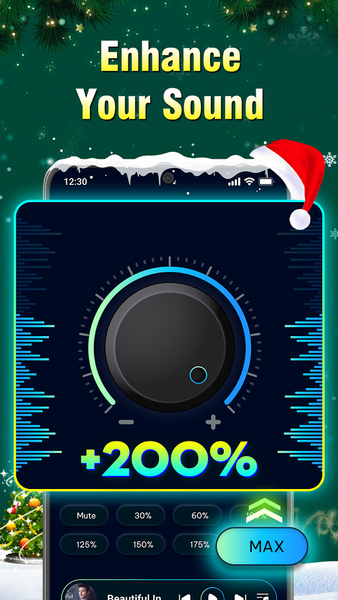 Volume Booster: Extra Sound - Image screenshot of android app