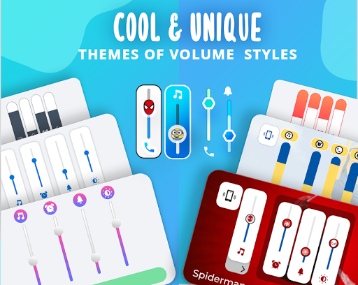 Volume Styles - Custom Volume Panel Slider & Theme - Image screenshot of android app