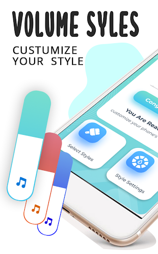 Volume Styles - Custom Volume Panel Slider & Theme - Image screenshot of android app