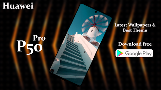 Huawei P50 Launcher 2020: Themes & Wallpaper - Image screenshot of android app
